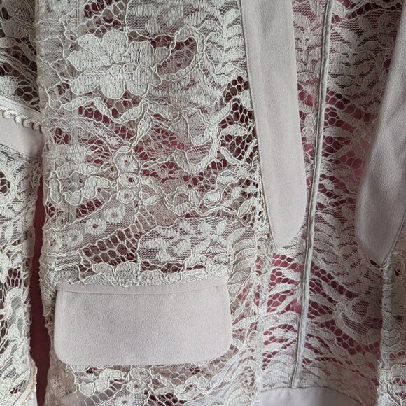 The Lace Design Blazer - Picture 5 of 9